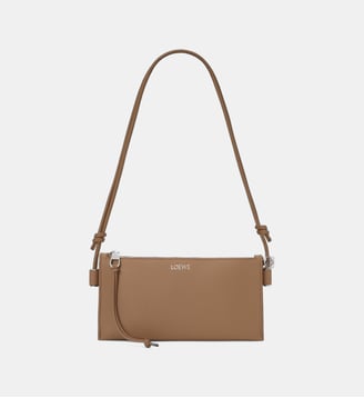 Sac pochette Joya en cuir de veau - Loewe - Mocha
