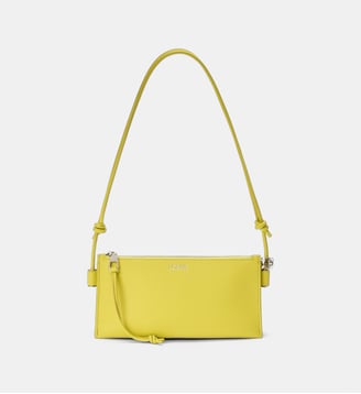 Sac pochette Joya en cuir de veau - Loewe - Jaune