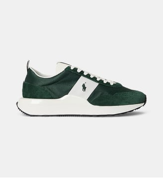 Baskets basses Train 89 - Polo Ralph Lauren - Vert