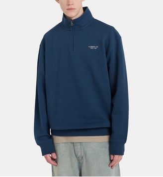 Sweat droit en coton - Element - Marine