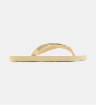 Tongs Top Glow strassées - Havaianas - Beige et blanc
