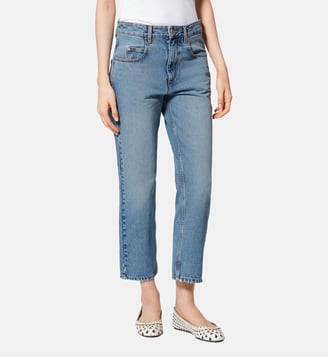Jean Dakota droit en denim - Isabel Marant - Light blue