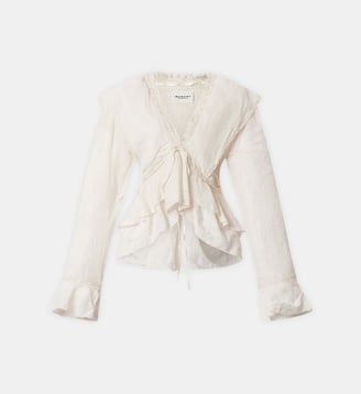 Top droit Damienne - Isabel Marant - Écru
