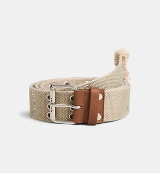 Ceinture Eyelet strap sangle  - Isabel Marant - Kaki clair