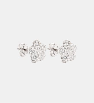 Boucles d'oreilles Daisy Pave Stud - Marc Jacobs - Argent