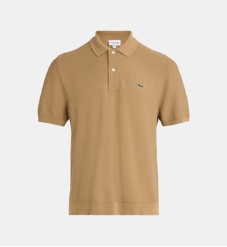 Polo en maille fine coton - Lacoste - Cookie