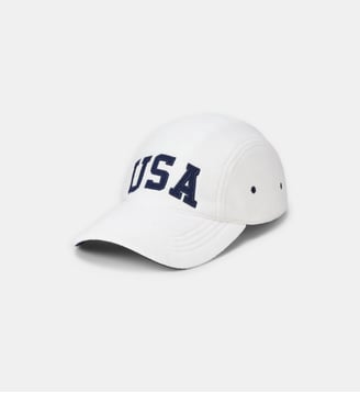 Casquette signature brodée - Polo Ralph Lauren - Blanc et marine