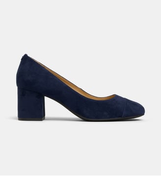 Escarpins Perla Flex effet suède - Michael Kors - Bleu marine