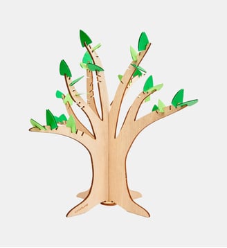 Arbre Gratitude - Kikkerland - Multicolore