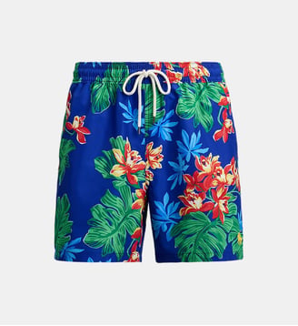 Short de bain Traveler droit imprimé - Polo Ralph Lauren - Multicolore