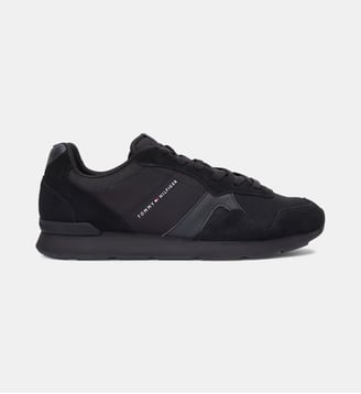 Baskets basses Running signature - Tommy Hilfiger - Noir