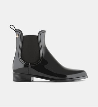 Bottines Chelsea de pluie Comfy - Lemon Jelly - Noir
