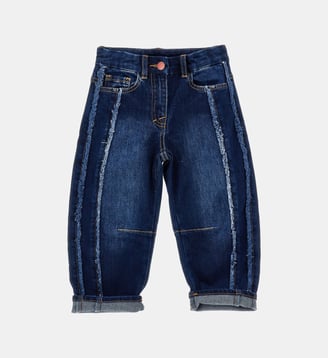 Jean ample Hello Kitty - Monnalisa - Bleu brut