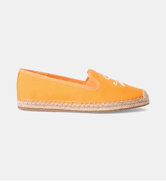 Espadrilles en coton signature - Tommy Hilfiger - Orange