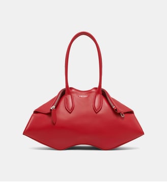 Sac à main Manta en cuir de veau - McQueen - Rouge
