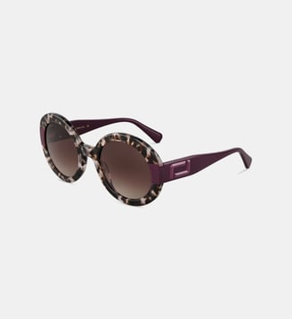Lunettes de soleil Rosie - Lancel - Marron écaille de tortue