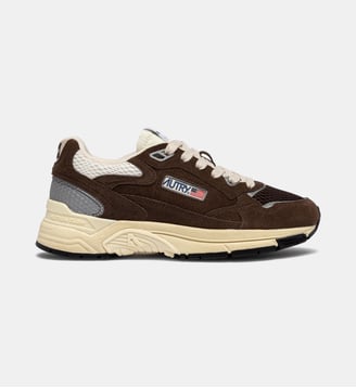Baskets basses Hyperway UM23 - Autry - Marron et blanc