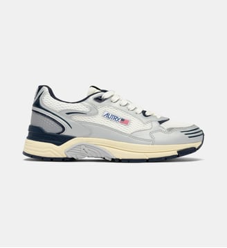 Baskets basses Hyperway MV 04 - Autry - Argent et bleu