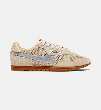 Baskets basses Windspin KD06 - Autry - Beige et argent