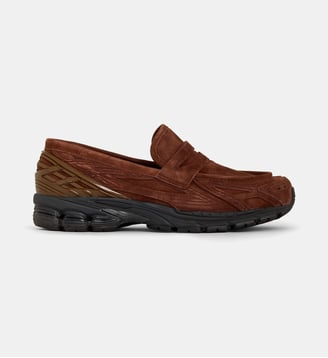 Sneakers loafers U1906 cuir suédé  - New Balance - Marron