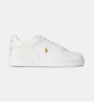 Baskets Basses J3 Masters Crt - Polo Ralph Lauren - Blanc et doré