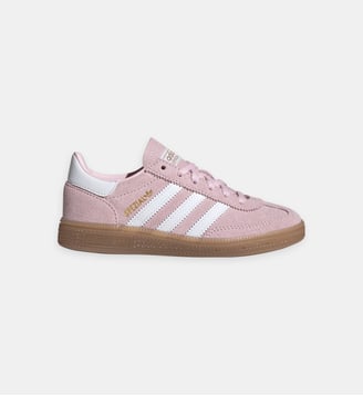 Baskets basses Handball Spezial - Adidas Originals - Rose et blanc