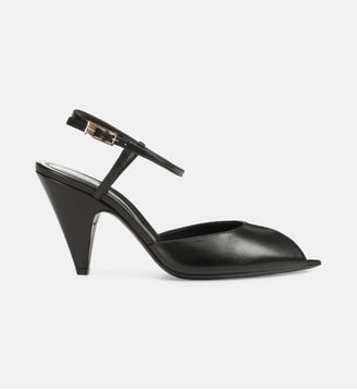 Sandales Beak en cuir - Sergio Rossi - Black