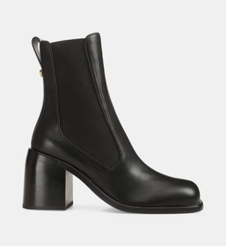 Bottines Avenue en cuir signature - Sergio Rossi - Black
