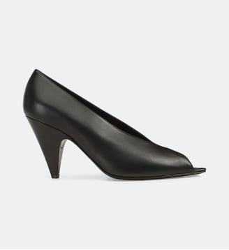 Escarpins Beak en cuir souple - Sergio Rossi - Black