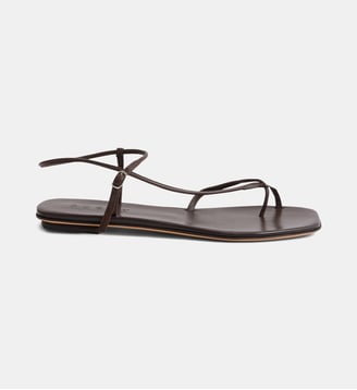 Sandales Rosalie en cuir fermeture à brides - Soeur - Marron