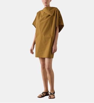 Robe Hattie fluide en coton - Soeur - Caramel