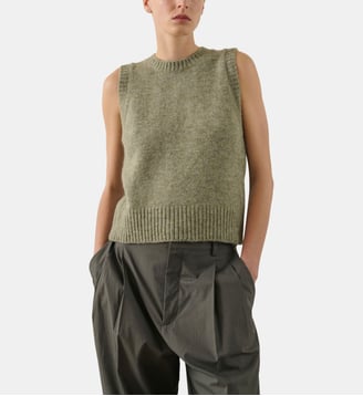 Pull sans manches Namaste - Soeur - Vert d'eau
