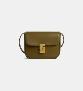 Sac à main crossbody Bell cuir - Soeur - Vert olive