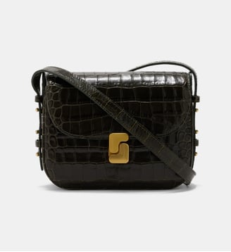 Sac Bellissima mini effet croco - Soeur - Vert foncé