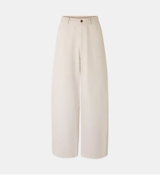 Pantalon large Clovis en coton - Soeur - Blanc gris