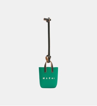 Porte-clés signature sac - Marni - Vert