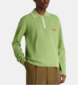 Polo Maille Drôle Patch - Drôle De Monsieur - Vert