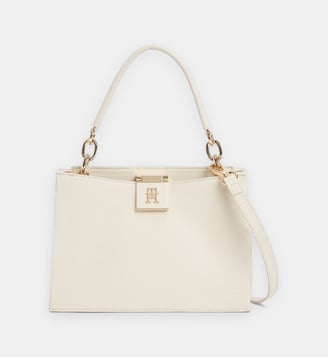 Sac à main Her Med Satchel - Tommy Hilfiger - Écru