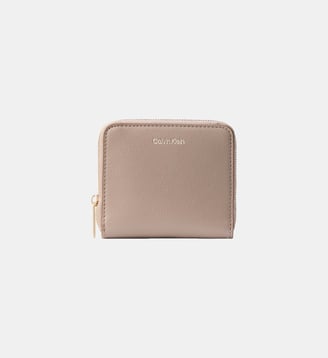 Portefeuille logo signature - Calvin Klein - Beige