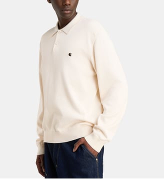 Pull polo Madison maille coton  - Carhartt WIP - Beige