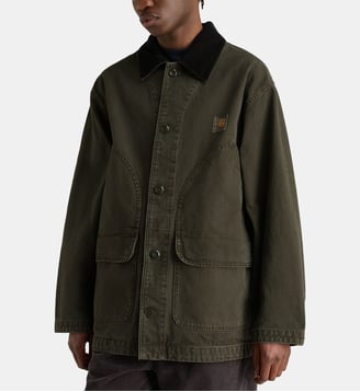 Veste droit Prescott coton - Carhartt WIP - Kaki