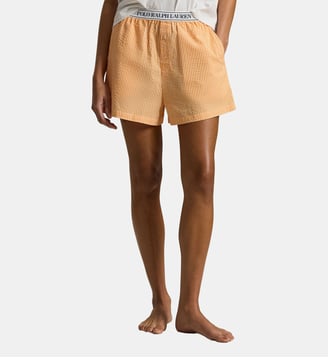 Short boxer seersucker - Polo Ralph Lauren - Orange