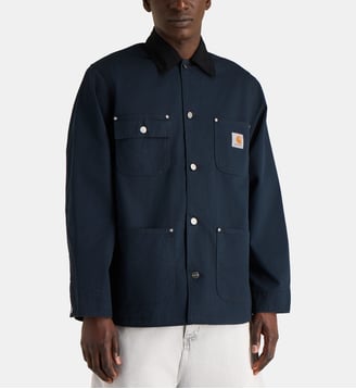 Veste OG Chore signature en sergé de coton bio - Carhartt WIP - Bleu foncé