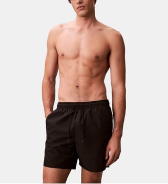 Short de bain signature - Calvin Klein - Noir