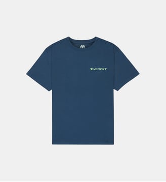 T-shirt droit signature - Element - Marine