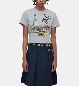 T-shirt The City Tee New York - Marc Jacobs - Gris