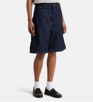 Short W'Brandon coton denim brut - Carhartt WIP - Bleu brut