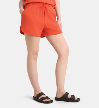 Short Coulter soft doux taille haute - Varley - Orange