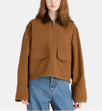 Veste droite W'Prescott - Carhartt WIP - Marron