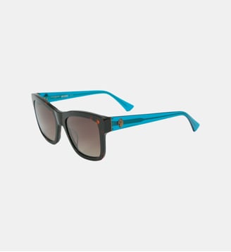 Lunettes de soleil Shoreditch Lg Square - Kurt Geiger London - Noir et bleu